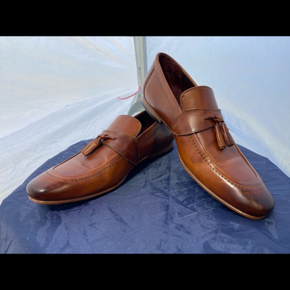 Ted Baker London Shoes | Nearly Nwot Ted Baker London Loafers Mens 10 | Color: Brown/Orange | Size: 10 | Askyourprice's Closet